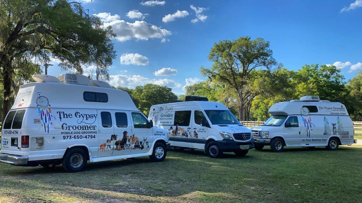 Gypsy dog mobile store grooming